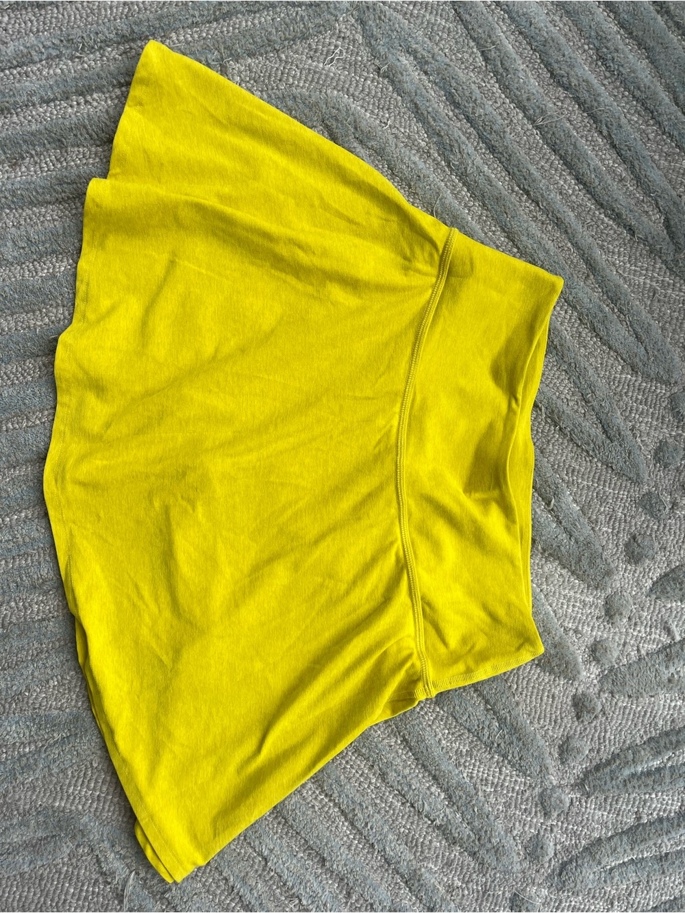 Beyond Yoga Bright Yellow Circle Skirt